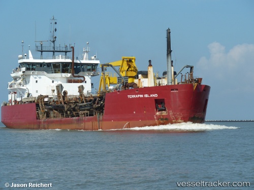 vessel Terrapin Island IMO: 7819539, Hopper Dredger
