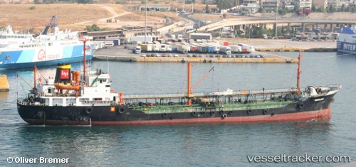 vessel Pirihios IMO: 7821738, Oil Products Tanker
