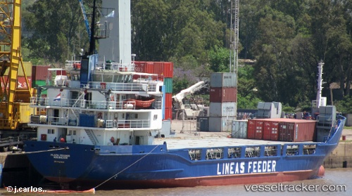 vessel PLATA FEEDER IMO: 7822524, General Cargo Ship