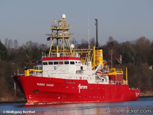 vessel Fugro Gauss IMO: 7824883, Research Vessel
