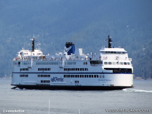 vessel Queen Of Surrey IMO: 7902221, Passenger Ro Ro Cargo Ship
