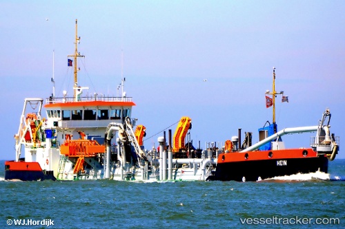 vessel Hein IMO: 7911856, Hopper Dredger
