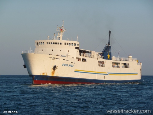 vessel Evia Star IMO: 7912525, Passenger Ro Ro Cargo Ship
