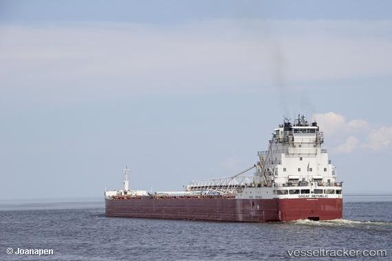 vessel Great Republic IMO: 7914236, Self Discharging Bulk Carrier
