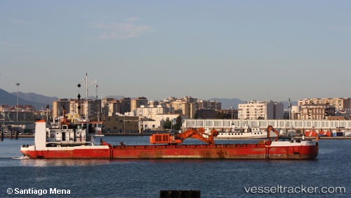 vessel Omvac Siete IMO: 7915515, Hopper Dredger
