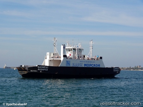 vessel Admiral Lazarev IMO: 7931222, Passenger Ro Ro Cargo Ship
