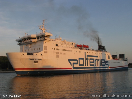 vessel Baltivia IMO: 7931997, Passenger Ro Ro Cargo Ship
