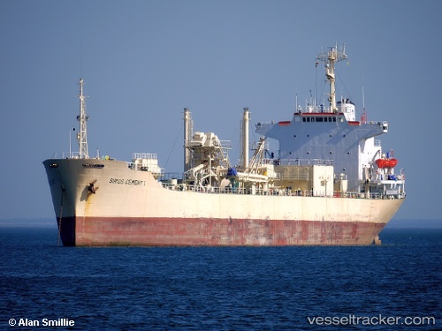 vessel Sirios Cement I IMO: 8009545, Cement Carrier

