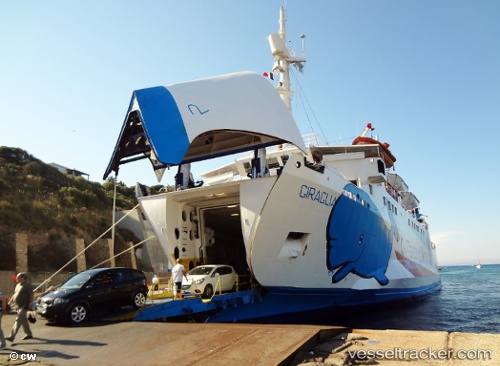 vessel Giraglia IMO: 8013235, Passenger Ro Ro Cargo Ship

