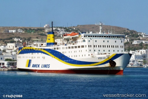 vessel Prevelis IMO: 8020927, Passenger Ro Ro Cargo Ship
