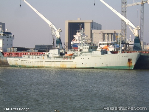 vessel Vigilant IMO: 8027406, Research Vessel

