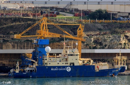 vessel Peter Faber IMO: 8027781, Cable Layer
