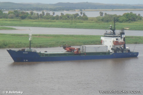 vessel Solanjo IMO: 8028486, Self Discharging Bulk Carrier
