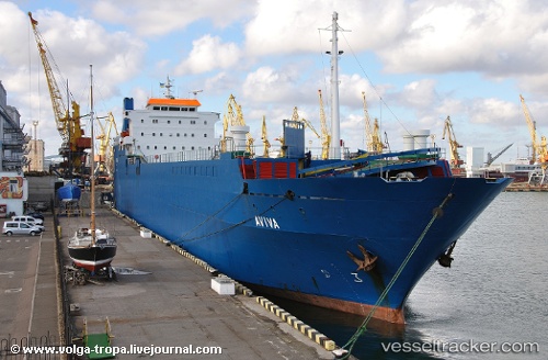 vessel Aviva IMO: 8030283, Ro Ro Cargo Ship
