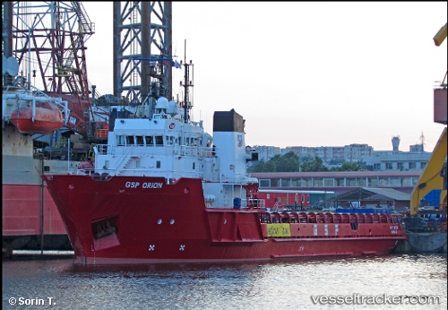 vessel Gsp Orion IMO: 8102517, Offshore Tug Supply Ship
