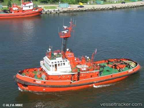 vessel Agis IMO: 8102581, Tug
