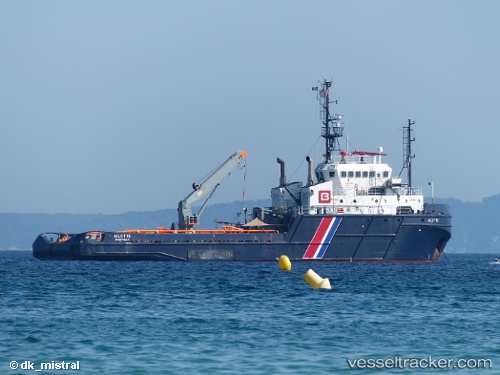 vessel Ailette IMO: 8104216, Offshore Tug Supply Ship
