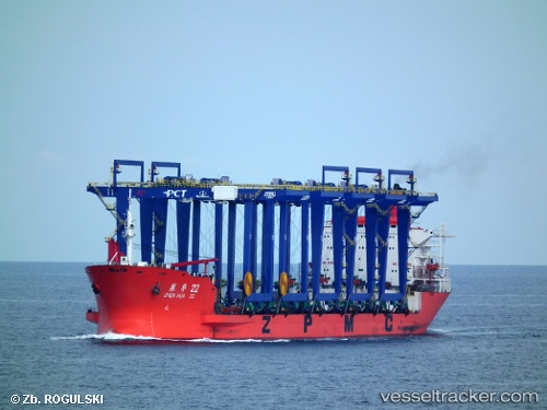 vessel Zhen Hua 22 IMO: 8106446, Heavy Load Carrier
