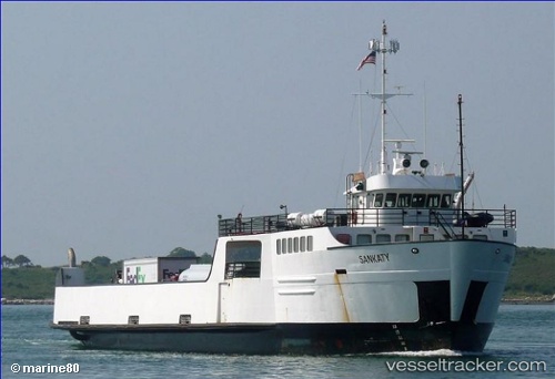 vessel Sankaty IMO: 8108030, Passenger Ro Ro Cargo Ship
