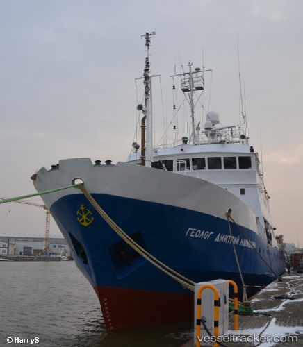 vessel Geolog Dm.nalivkin IMO: 8119039, Research Vessel
