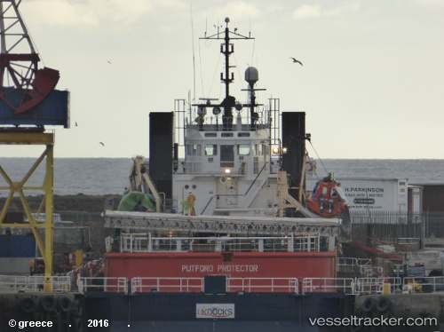 vessel Putford Protector IMO: 8119235, Offshore Tug Supply Ship
