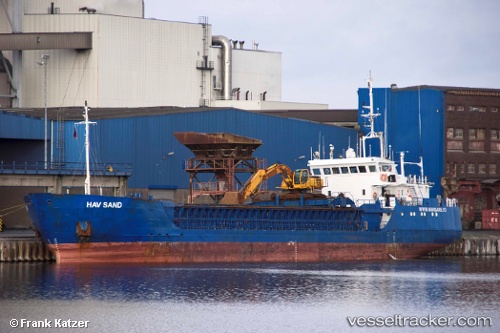 vessel Hav Sand IMO: 8124474, General Cargo Ship
