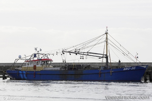 vessel Bru 12 Wolfert.frank IMO: 8136013, Fishing Vessel
