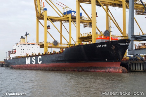 vessel Msc Iris IMO: 8201624, Container Ship