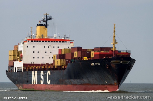 vessel Msc Eyra IMO: 8201648, Container Ship

