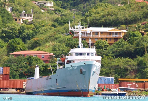 vessel Tropic Mist IMO: 8204183, Ro Ro Cargo Ship
