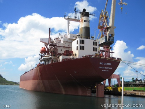 vessel Rio Caroni IMO: 8204456, Self Discharging Bulk Carrier

