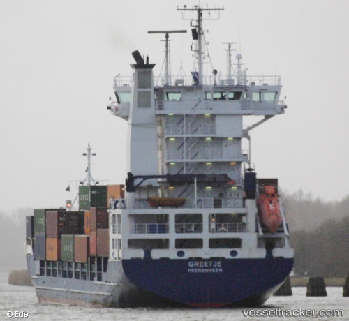 vessel Greet IMO: 8204523, Container Ship
