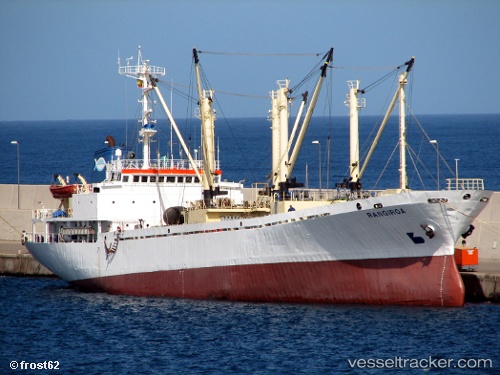 vessel Rangiroa IMO: 8210259, Fish Carrier
