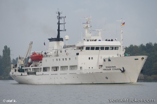 vessel AKADEMIK NIKOLAY STRAKHOV IMO: 8211174, Research Vessel