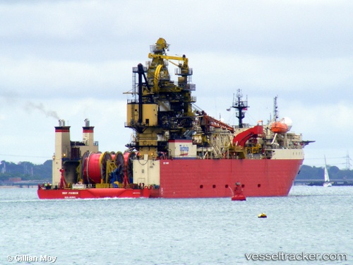vessel Deep Pioneer IMO: 8222240, Offshore Support Vessel
