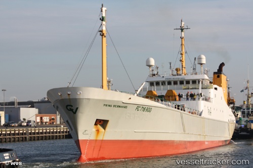 vessel Fv Prins Bernhard IMO: 8224406, Fishing Vessel
