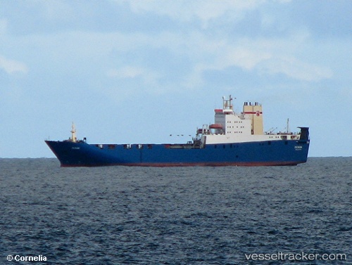 vessel Zeran IMO: 8302272, Ro Ro Cargo Ship
