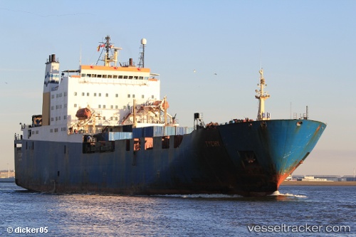 vessel Tychy IMO: 8302284, Ro Ro Cargo Ship
