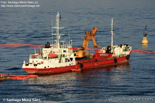 vessel Omvac Cinco IMO: 8302765, Dredger

