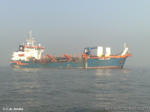 vessel Volvox Delta IMO: 8304567, Hopper Dredger
