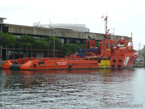 vessel Punta Mayor IMO: 8305066, Offshore Tug Supply Ship
