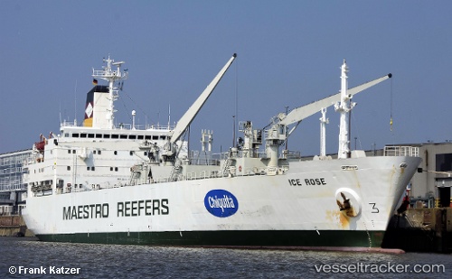 vessel Ice Rose IMO: 8311106, Refrigerated Cargo Ship

