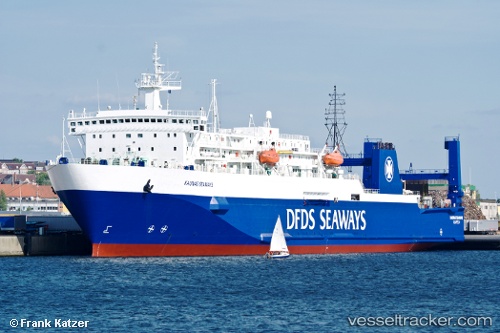 vessel Kaunas IMO: 8311924, Passenger Ro Ro Cargo Ship

