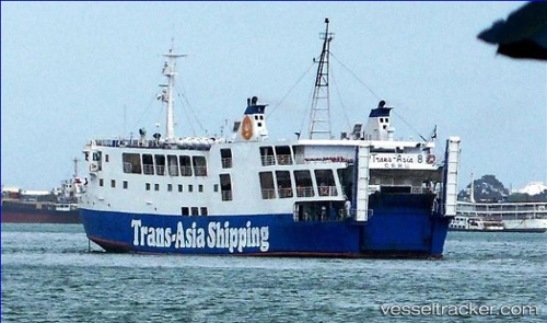 vessel Trans Asia8 IMO: 8312980, Passenger Ro Ro Cargo Ship
