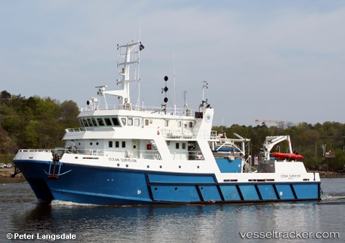 vessel Ocean Surveyor IMO: 8316819, Research Vessel
