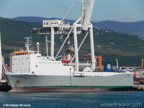 vessel Ras Mohamed IMO: 8317588, Ro Ro Cargo Ship
