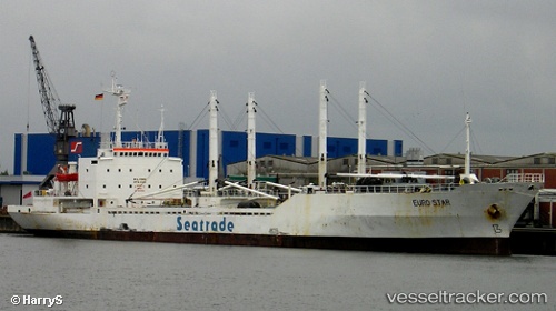 vessel Mv Euro Star IMO: 8319055, Refrigerated Cargo Ship
