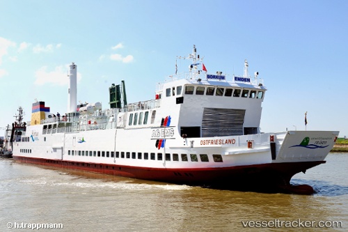 vessel Ostfriesland IMO: 8324622, Passenger Ro Ro Cargo Ship
