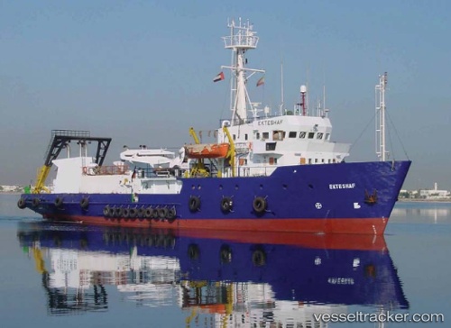 vessel Ekteshaf IMO: 8401171, Research Vessel

