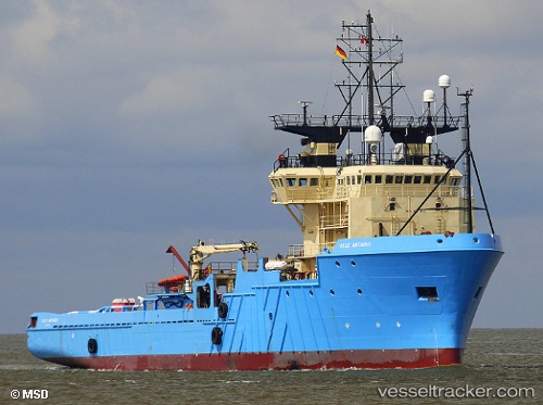 vessel Blue Antares IMO: 8401949, Offshore Tug Supply Ship
